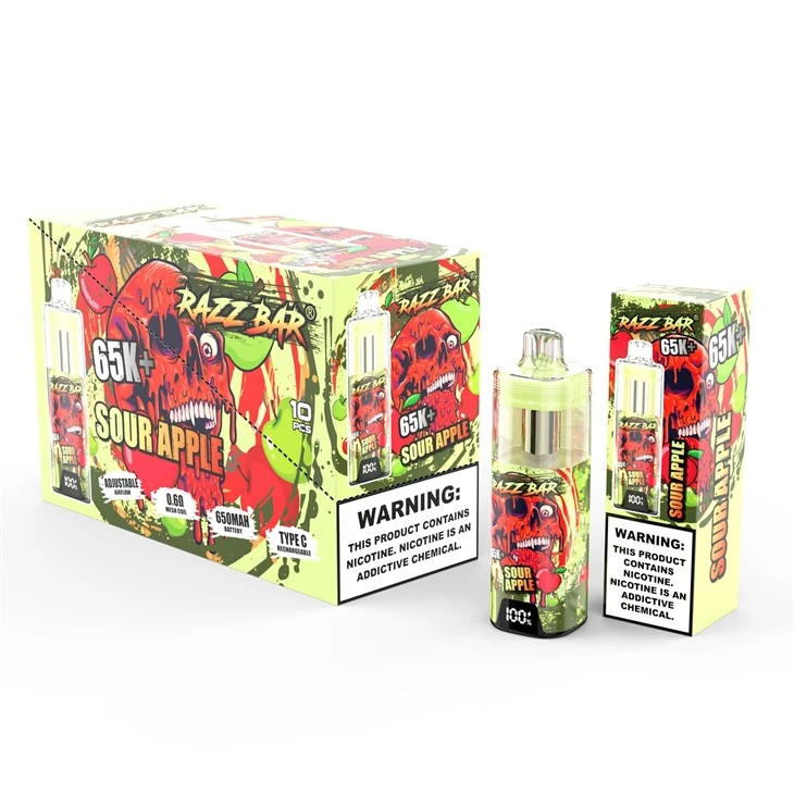 Razz Bar 65K+ Puffs Good Hot Vape